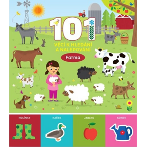 101 věcí k hledání a nalepování Farma -  Autor Neuveden