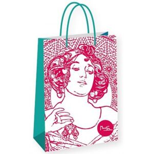 Presco Group - Alfons Mucha - Ruby - dárková taška velká