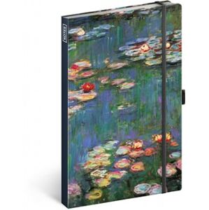 Baagl Notes Claude Monet linkovaný 13 × 21 cm