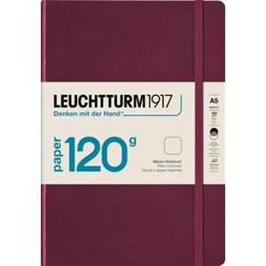 Leuchtturm1917 Edition Čistý zápisník Medium A5 Port Red