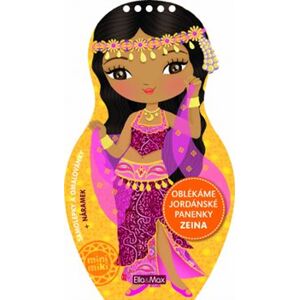 Ella&Max Oblékáme indické panenky Ašna Omalovánky