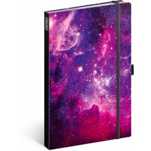 Baagl Notes Galaxie linkovaný 13 × 21 cm
