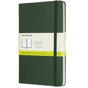 Moleskine Zápisník tvrdé desky tm. zelený A5 čistý, 120 listů