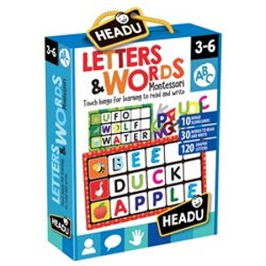 Montessori Bingo Písmena a slova