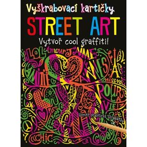 Vyškrabovací kartičky STREET ART kolektiv autorů