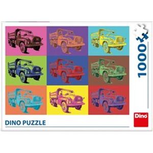 Dino Pop art Tatra 1000 dílků