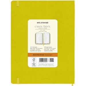 Moleskine Zápisník Silk tvrdé desky B5 linkovaný, žlutý
