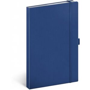 Presco Group Notes Tmavě modrý, tečkovaný, 13 × 21 cm