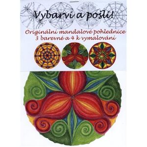 Vybarvi a pošli - originální mandalové pohlednice - Dita Vořechovská
