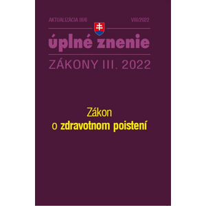 Aktualizácia III/6 2022 – Zdravotné poistenie -  Autor Neuveden
