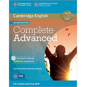 Cambridge English Complete Advanced Student´s Book without answers 2nd edition -  Autor Neuveden