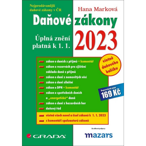Daňové zákony 2023 -  Hana Marková
