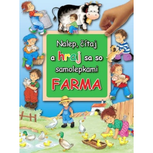 Nalep, čítaj a hraj sa so samolepkami Farma -  Autor Neuveden