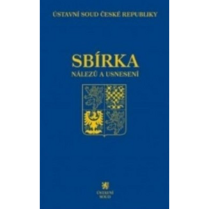 Sbírka nálezů a usnesení ÚS ČR: svazek 83 + CD - Autor Neuveden [kniha]