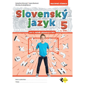 Slovenský jazyk pre 5.ročník 2.diel -  Autor Neuveden