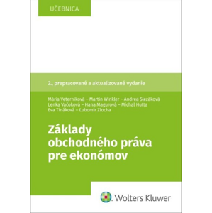 Základy obchodného práva pre ekonómov -  Mária Veterníková