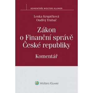 Zákon o Finanční správě České republiky -  O. Trubač